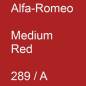 Preview: Alfa-Romeo, Medium Red, 289 / A.